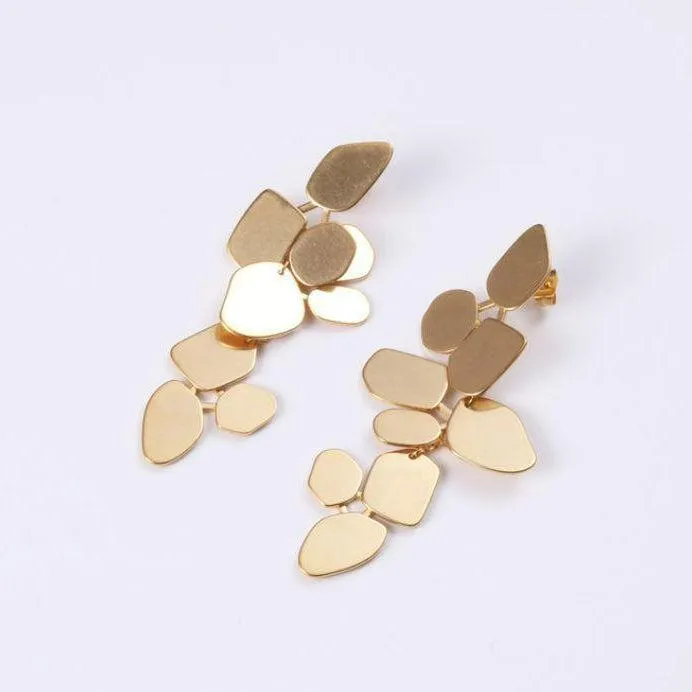 Princess Charolette Pebbles Drop Earrings