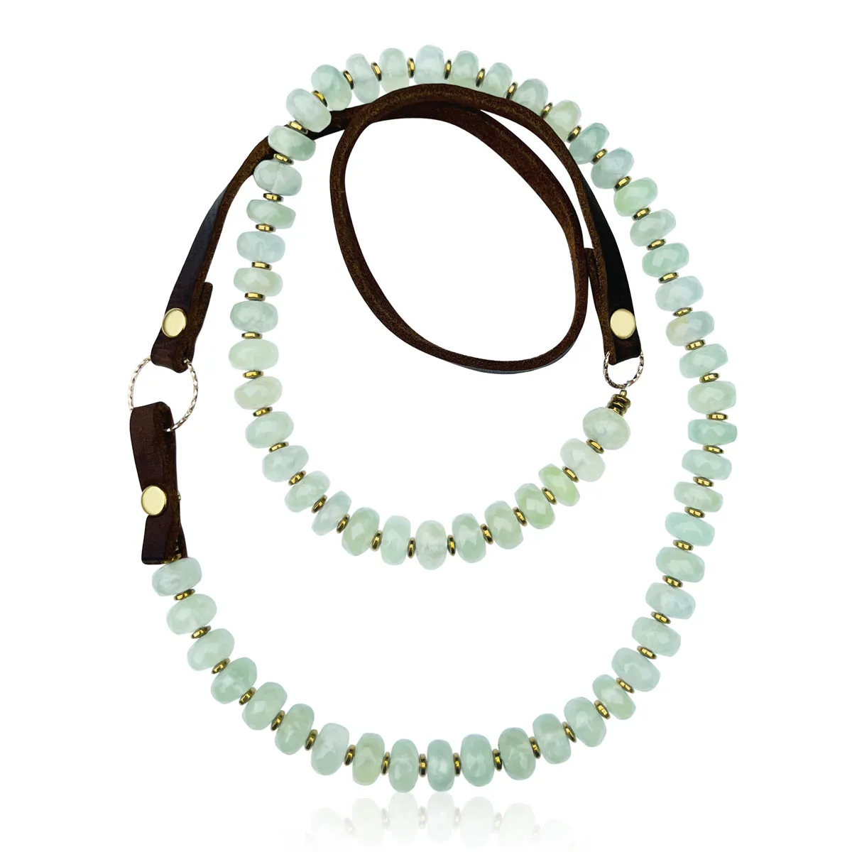 Rooted in Love: Prehnite Necklace