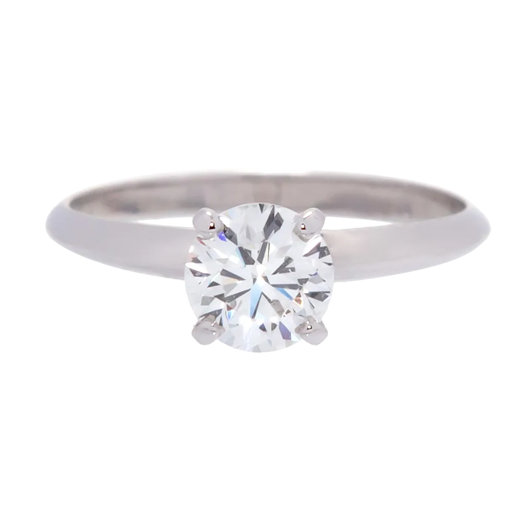 Round Solitaire Diamond Ring