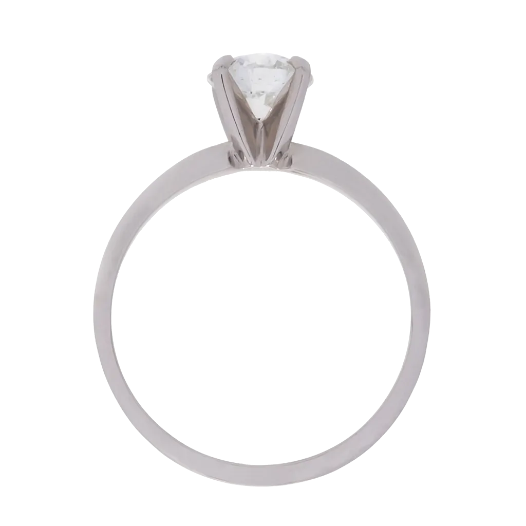 Round Solitaire Diamond Ring