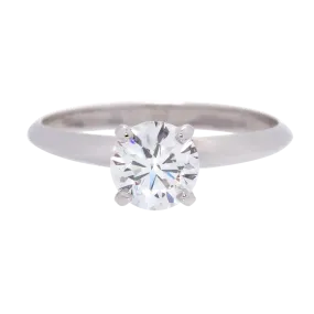 Round Solitaire Diamond Ring