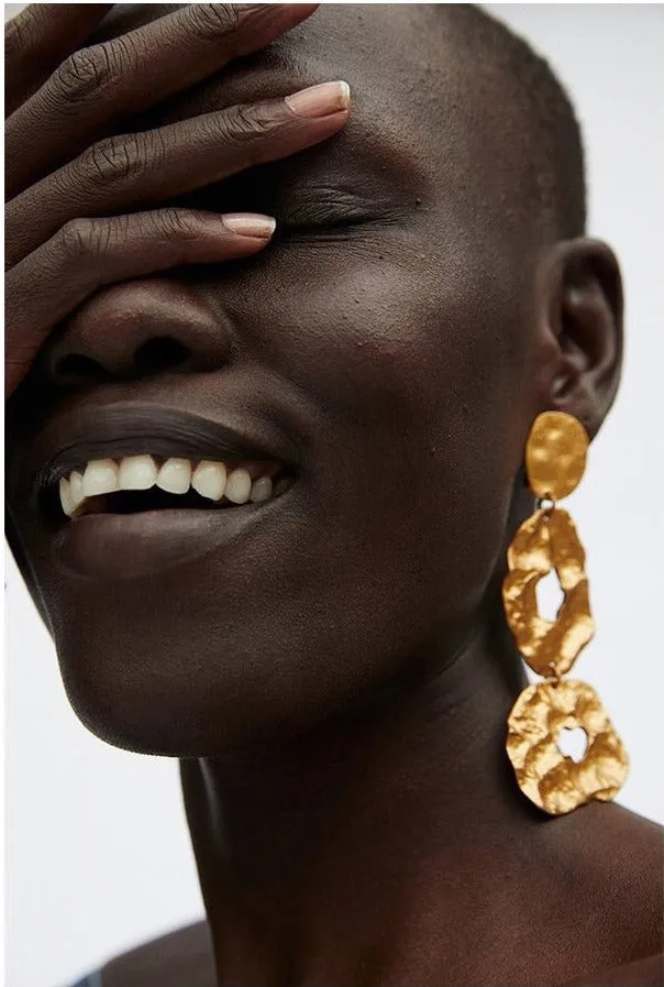 Rushdie Gold Earrings