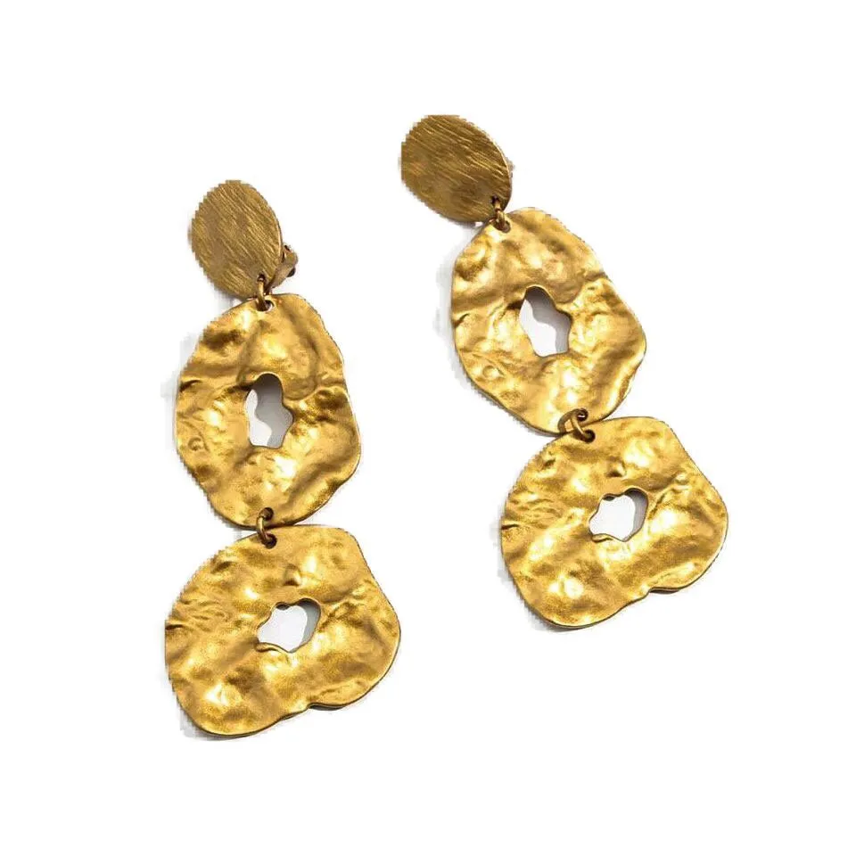 Rushdie Gold Earrings