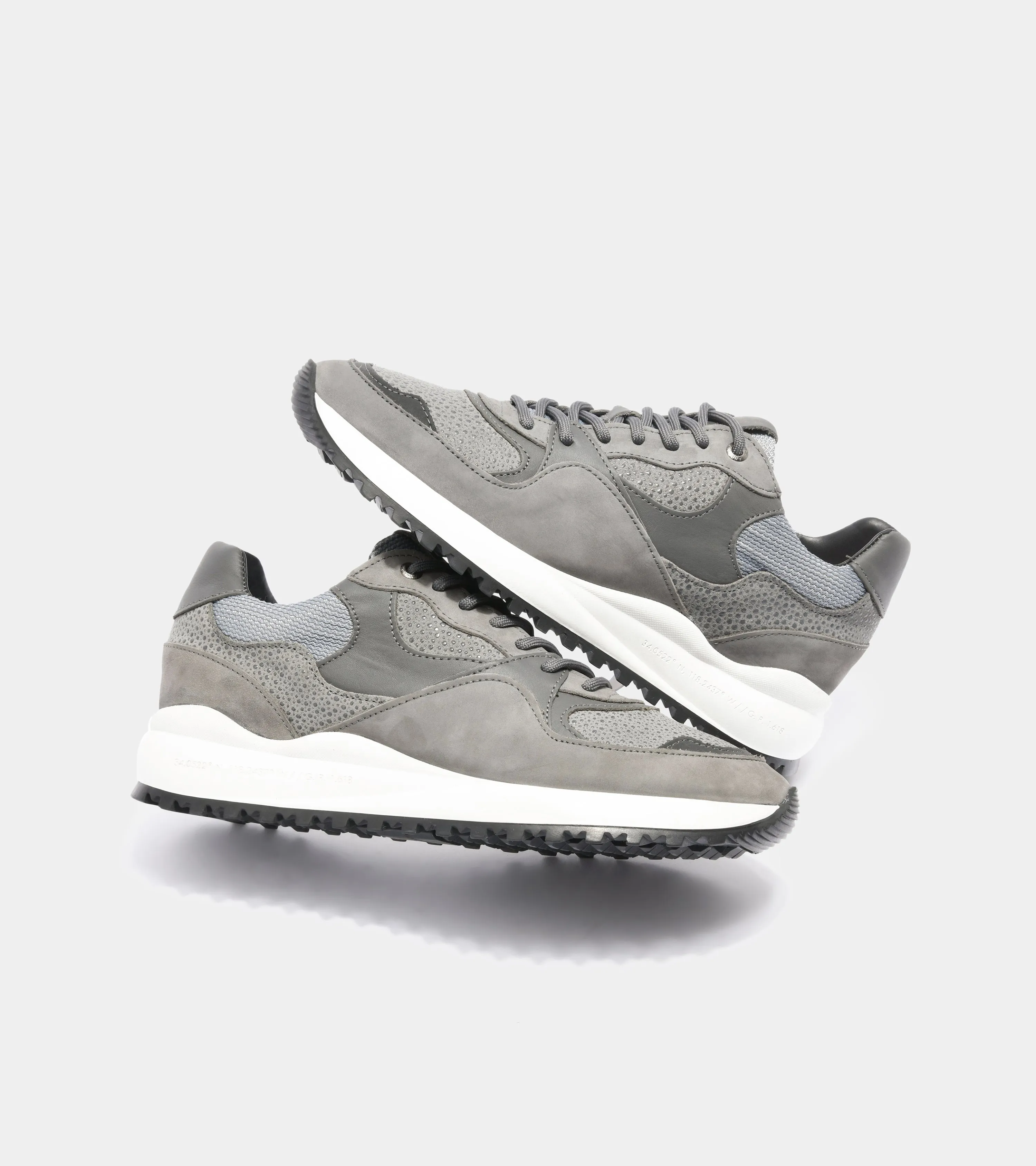 Santa Monica  | Grey Stingray Suede AHP193-27