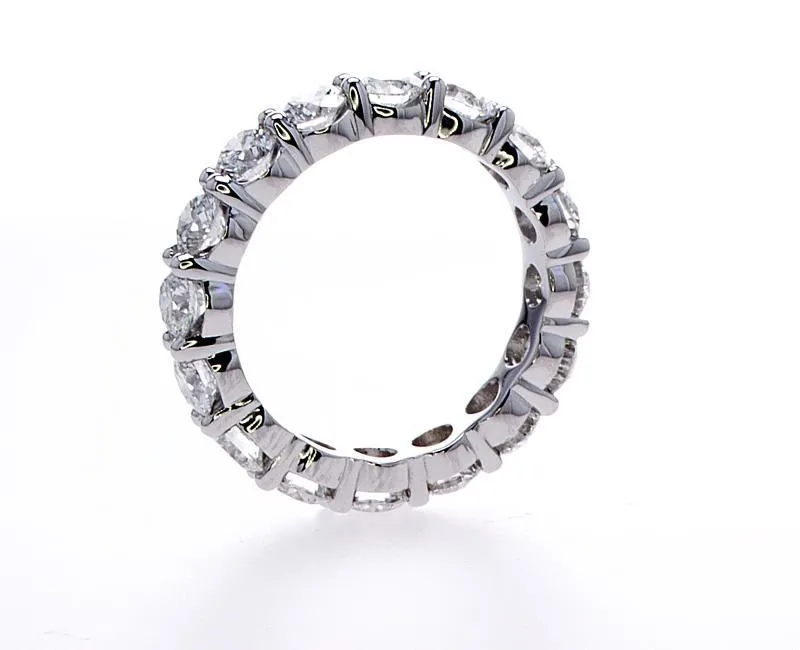 Shared Prong Diamond  Eternity Ring (3.24ctw)