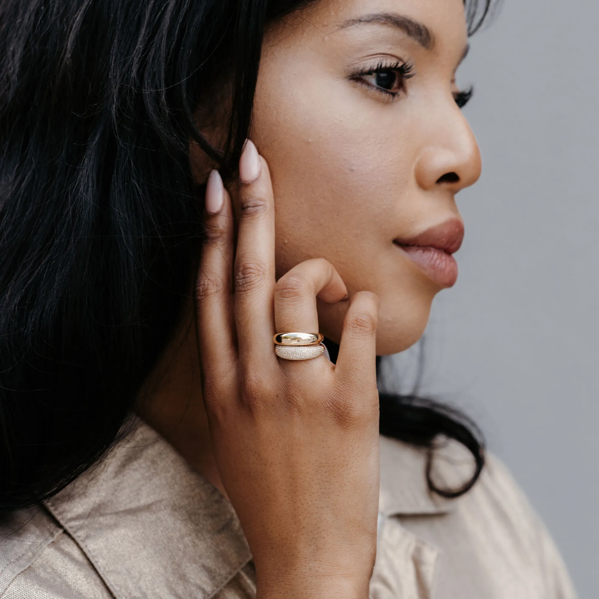 Stackable Dome Ring