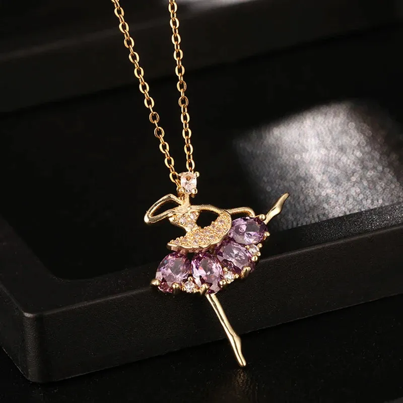 The Sharifa Ballerina Necklace