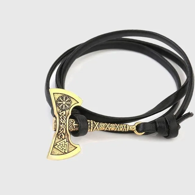 Viking Axe Totem Bracelet