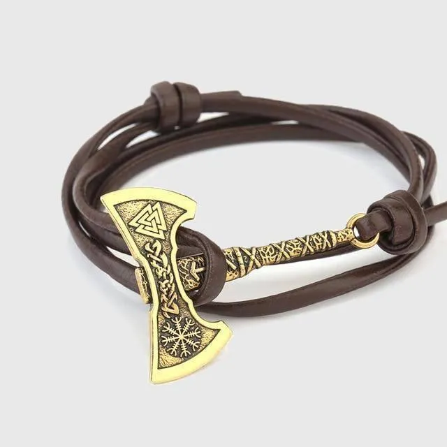 Viking Axe Totem Bracelet