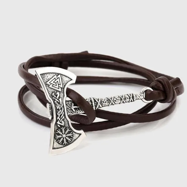 Viking Axe Totem Bracelet