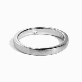 White Zircon Unisex Ring - Unexpected