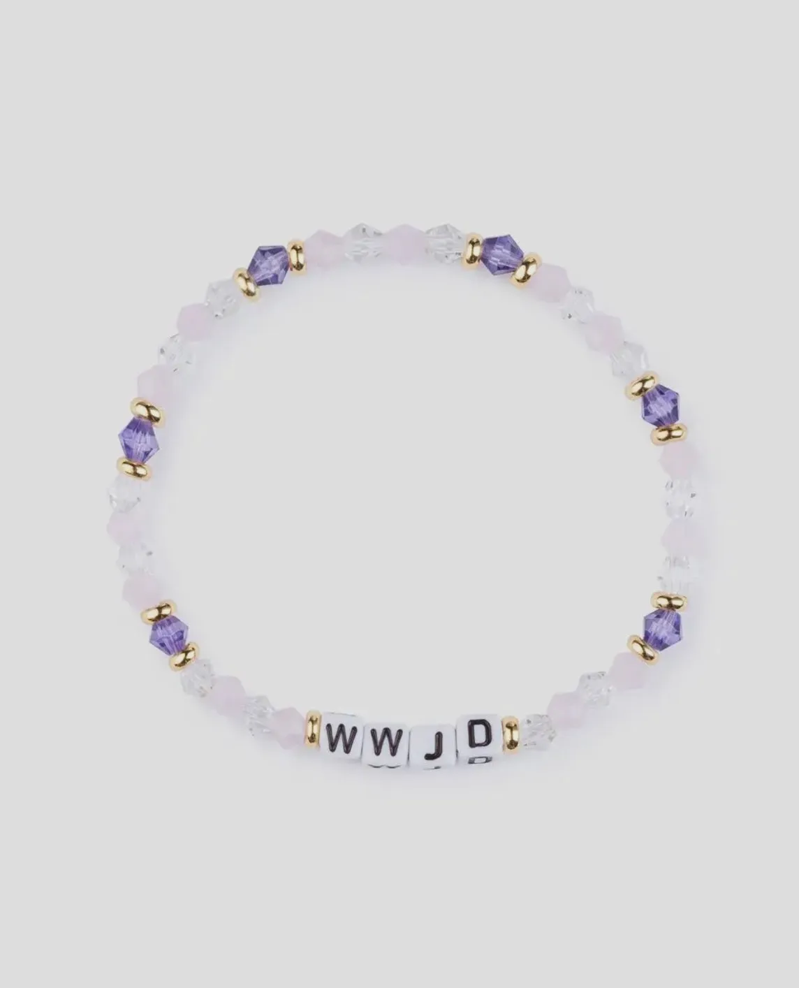 WWJD Letter Bracelet