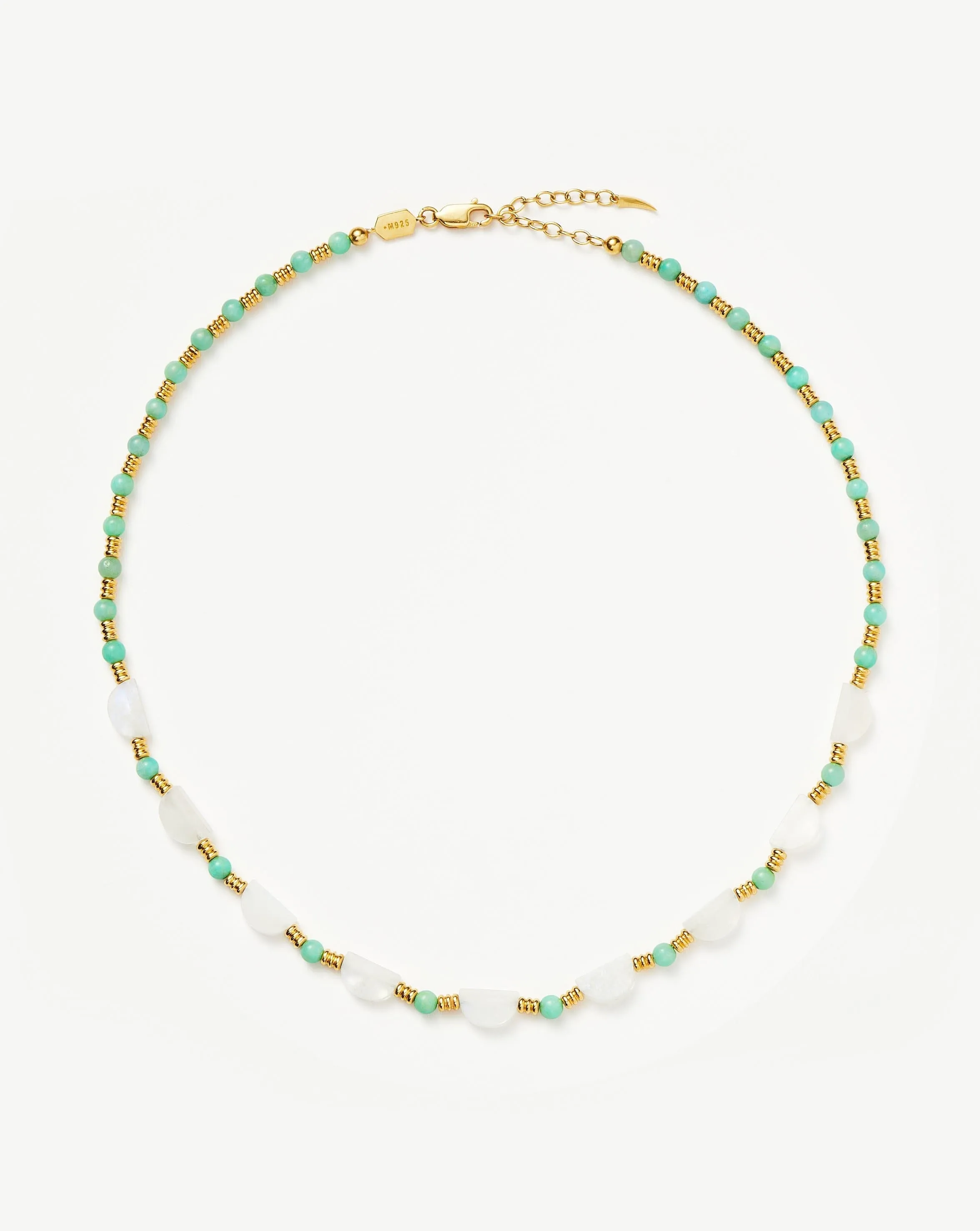 Zenyu Gemstone Beaded Choker