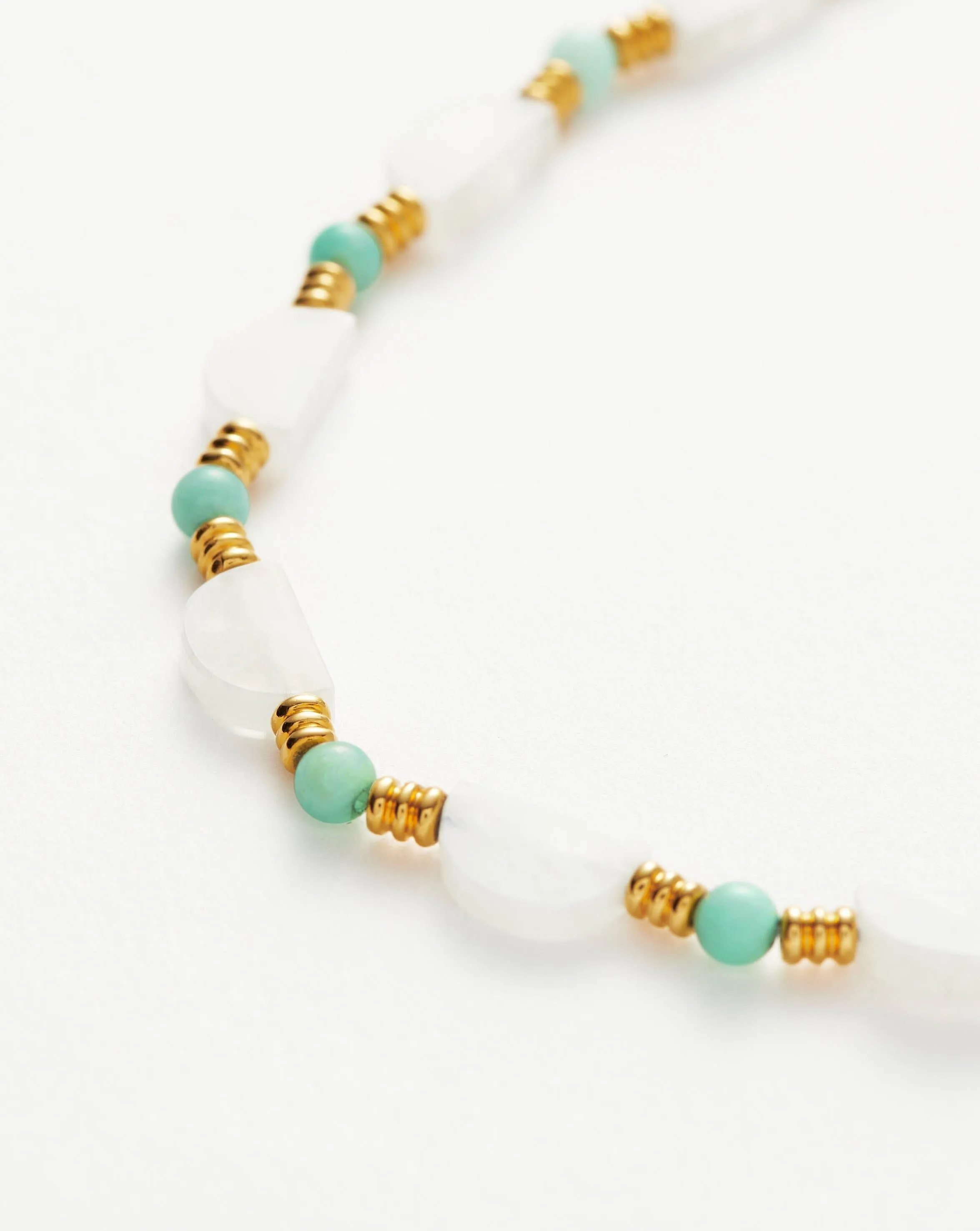 Zenyu Gemstone Beaded Choker