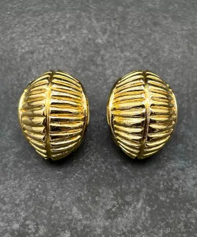 【フランス輸入】ヴィンテージ SPHINX ハーフフープ イヤリング/Vintage SPHINX Half Hoop Clip On Earrings